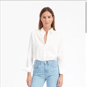 Everlane The Relaxed Poplin Shirt